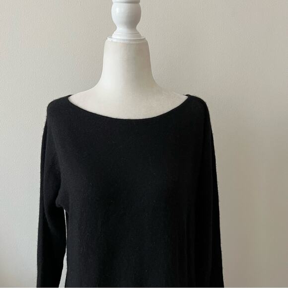 Charter Club Black Cashmere Sweater - Picture 2 of 4